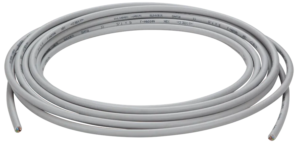 Installationskabel halogenfrit 5G1,5 mm² 10 m
