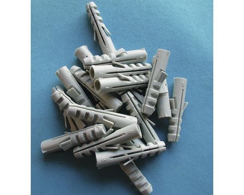Nylon deuvels 6 mm, 100 stuks