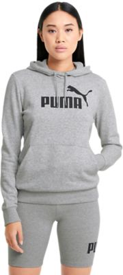 PumaEssentials Logo Hoody - grau
