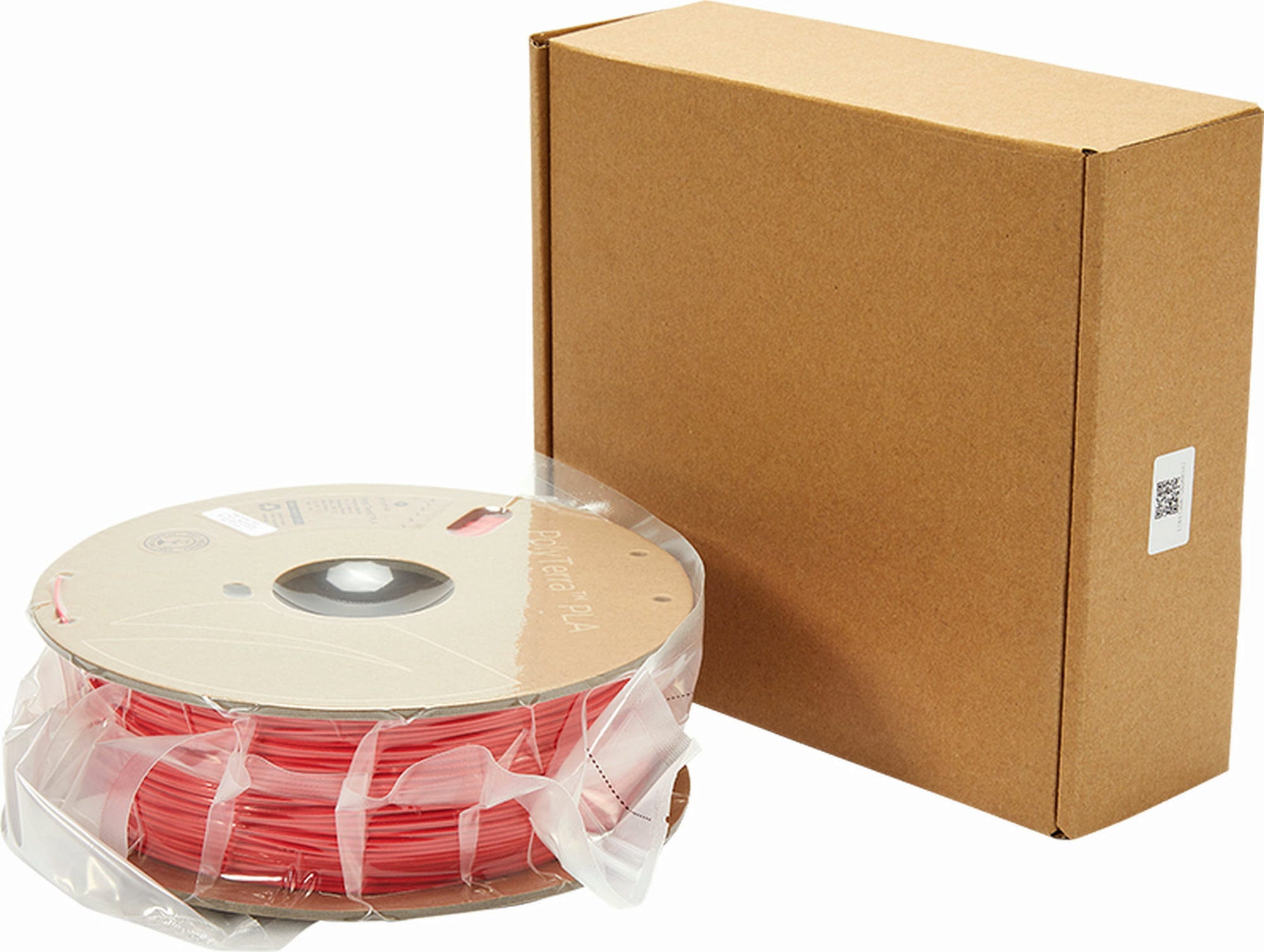 Polymaker  PolyTerra PLA Lava Red, 1,75 mm / 1000 g    Filament mit reduziertem Kunststoffgehalt