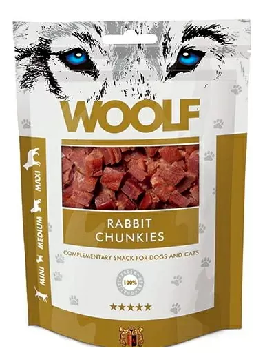 Woolf Rabbit Chunkies - 100 g.