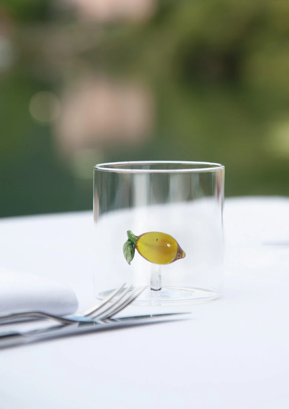 WD lifestyle  Borosilicate Glas, Lemon - 250 ml.