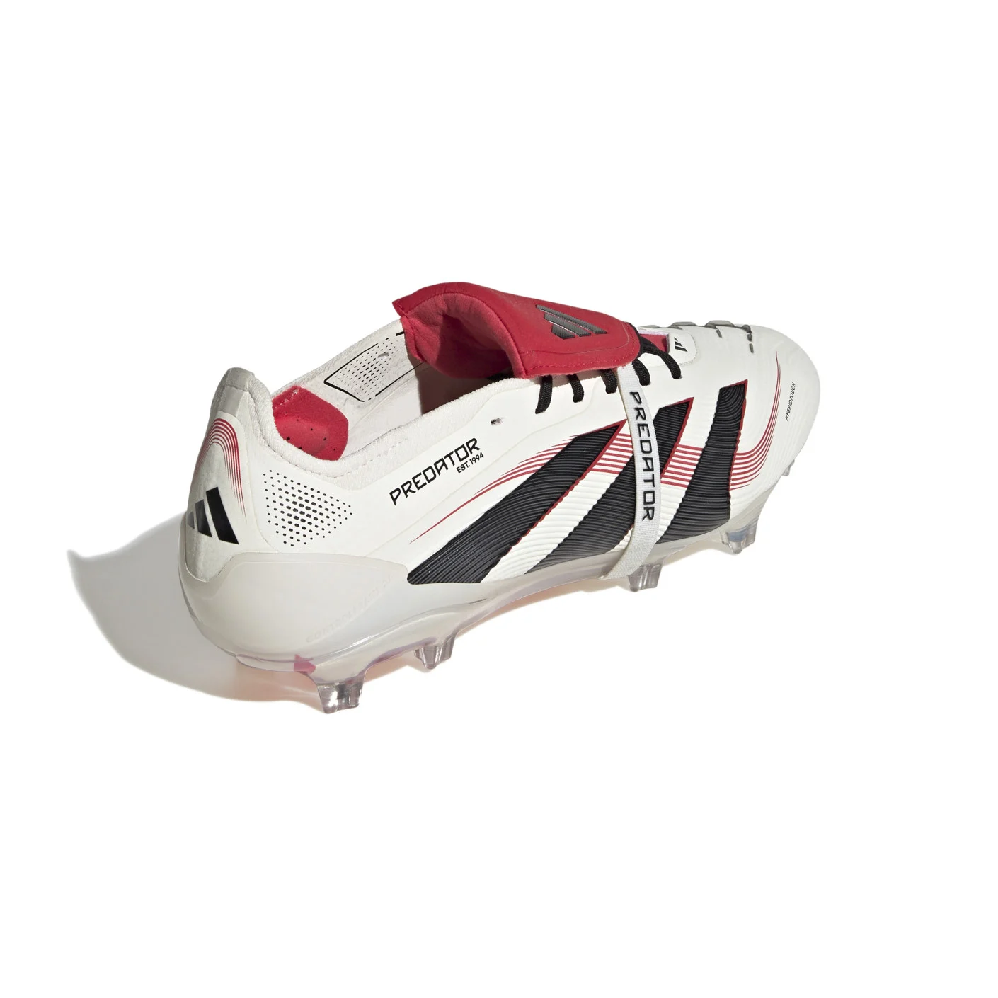 Adidas Predator Elite FT Gras Voetbalschoenen (FG) Wit Zwart Rood