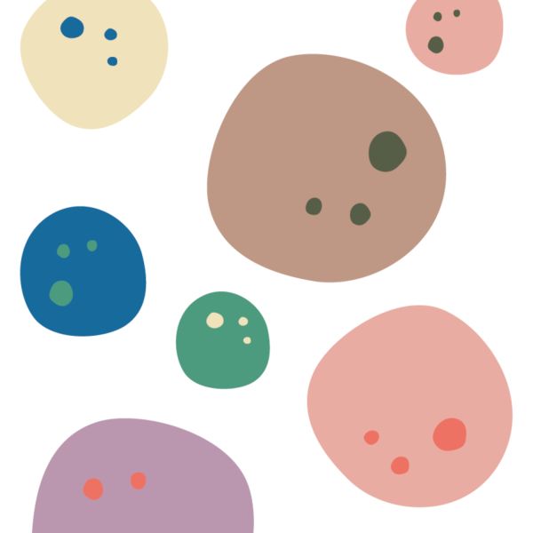 Bibelotte Dottig Muurstickers