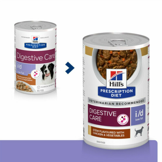 Croquettes Hill's Prescription Diet Canine I/D Low Fat AB+
