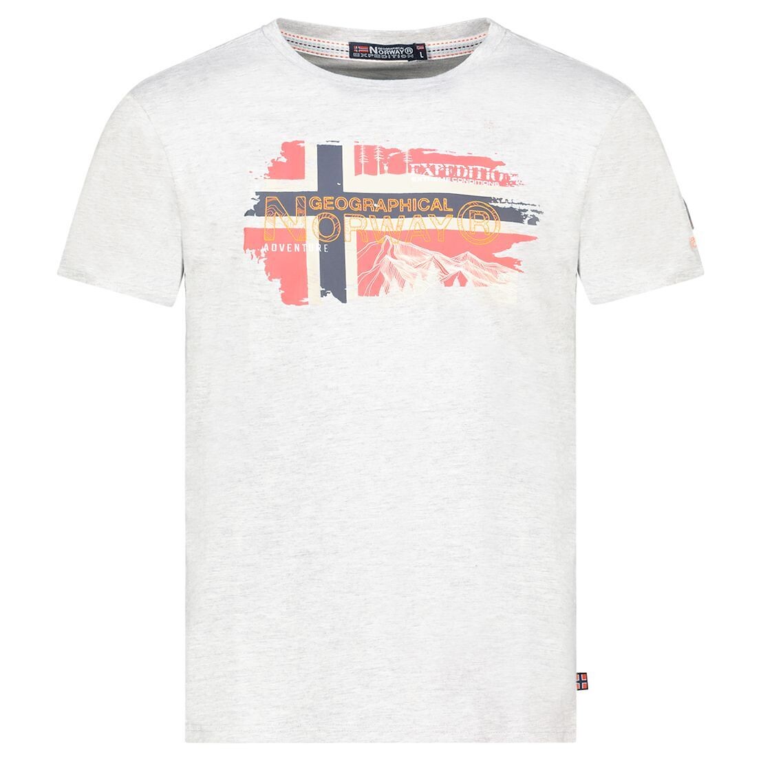 NORUEGA GEOGRÁFICA<br>Camiseta de manga curta Jysuis