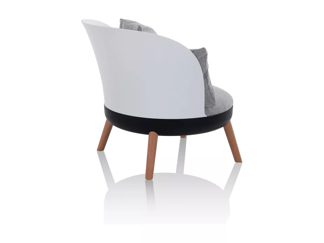 Fauteuil CINDY gris