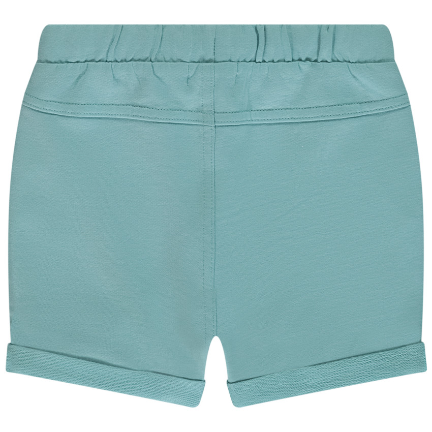 Bermuda en molleton uni pour bébé garçon
