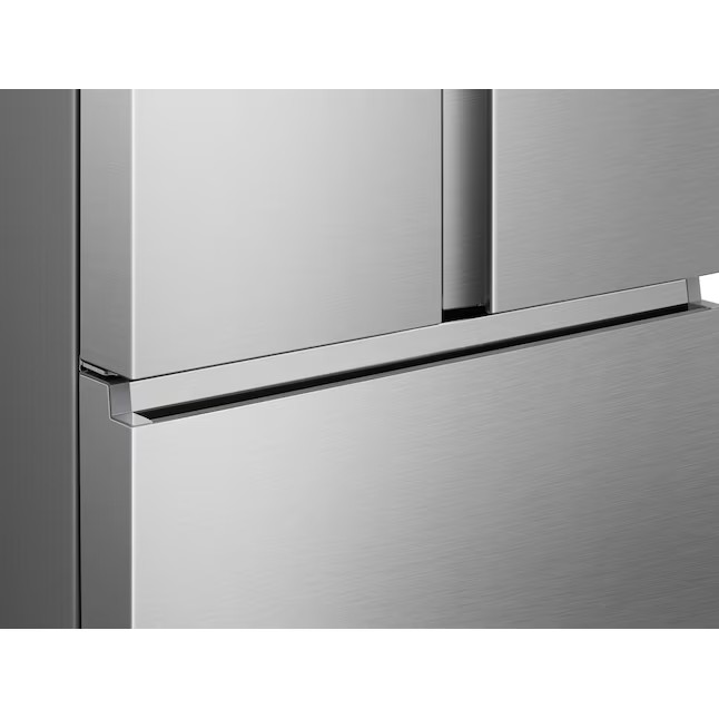 Refrigerador Hisense French Door de 26,6 pés cúbicos com máquina de gelo (aço inoxidável resistente a impressões digitais) ENERGY STAR