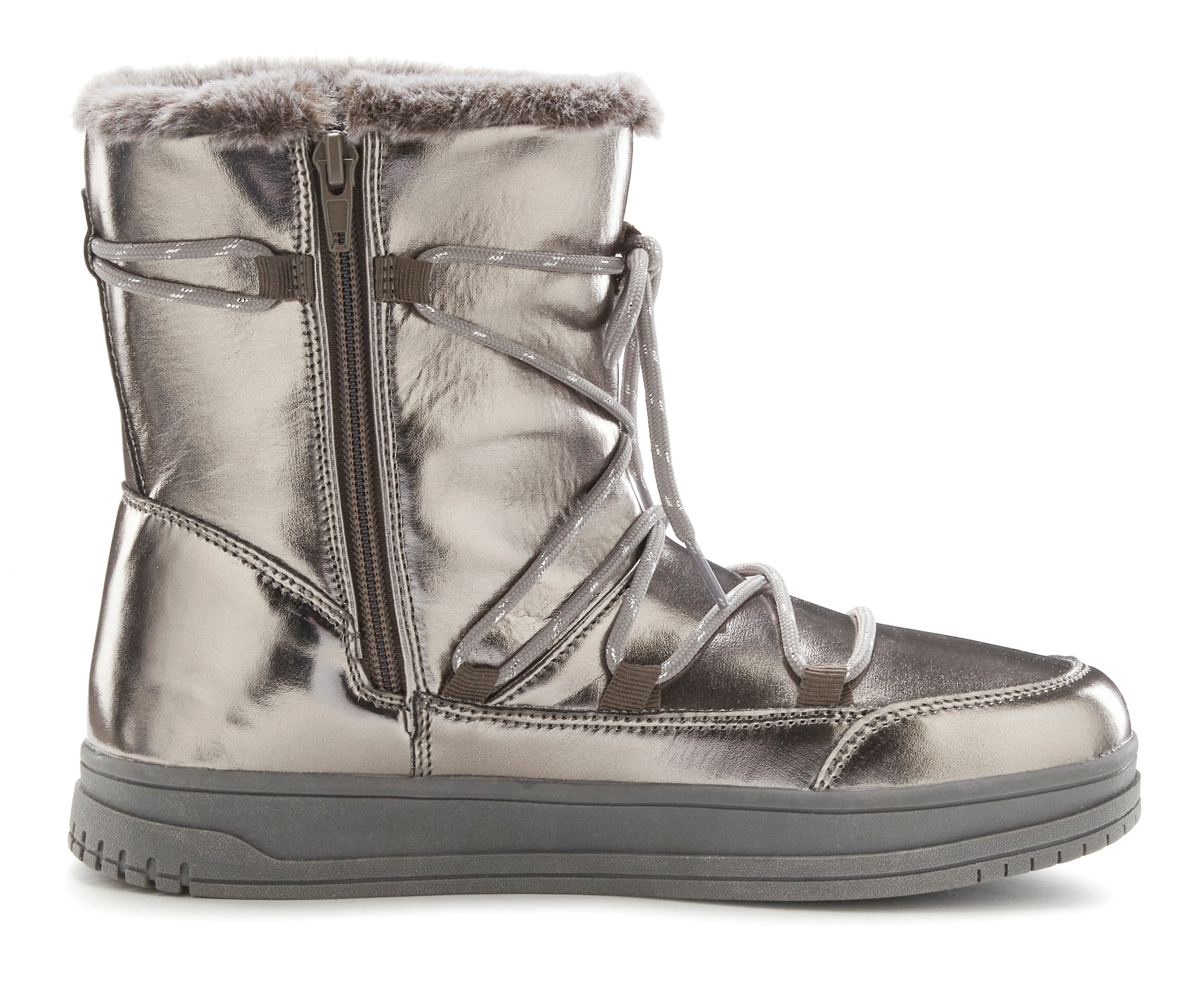 LASCANA Winterboots  mit Warmfutter & Glitzerdetail, Snow Boots, Winterstiefel, Stiefelette