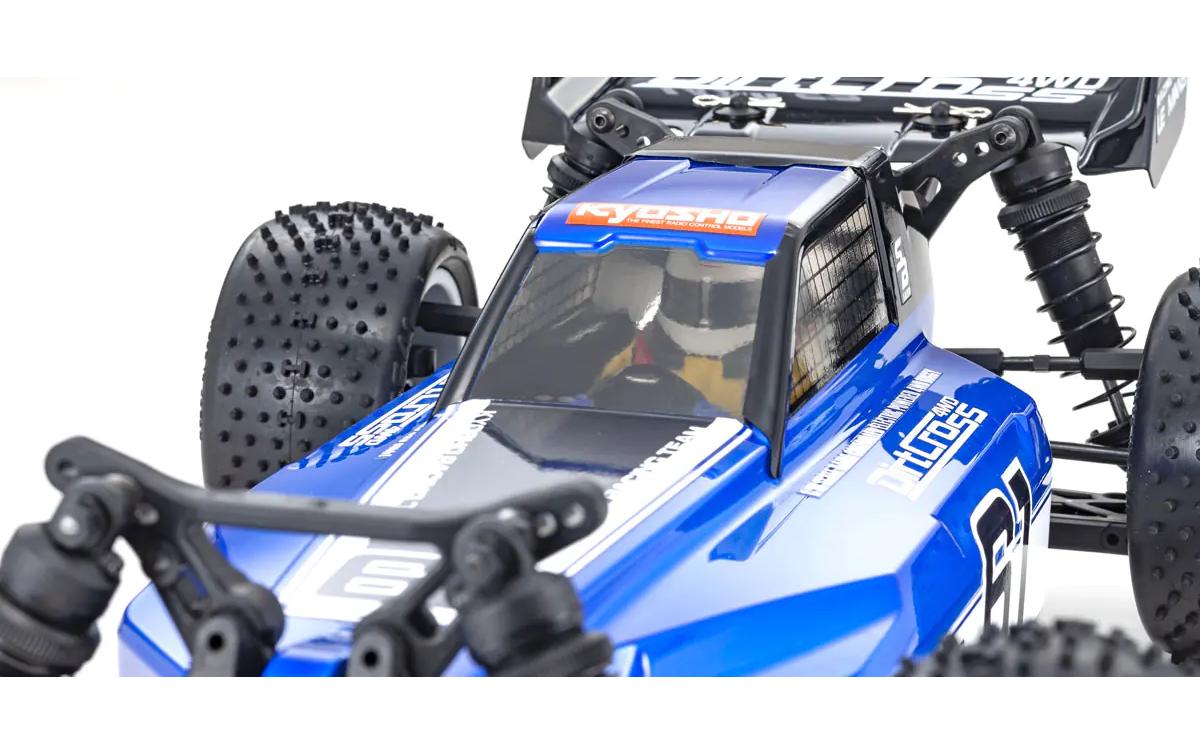 Buggy Lazer ZX-5 SB Dirt Cross 4WD Bausatz, 1:10<br>RC Buggy Bausatz mit Mittelmotor-Allradantrieb (4x4)