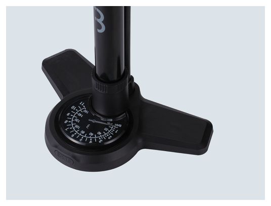 Pompe à Pied BBB AirBoost 2.0 (Max 160 psi / 11 bar) Noir