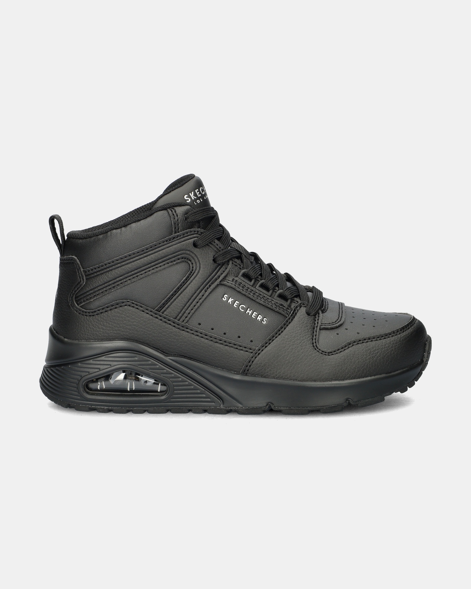 Skechers Uno High Regards Hoge sneakers  - zwart