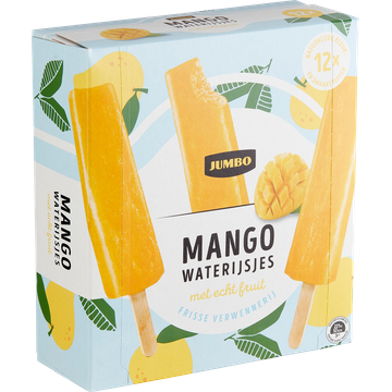 Jumbo Waterijsjes Mango 12 Stuks