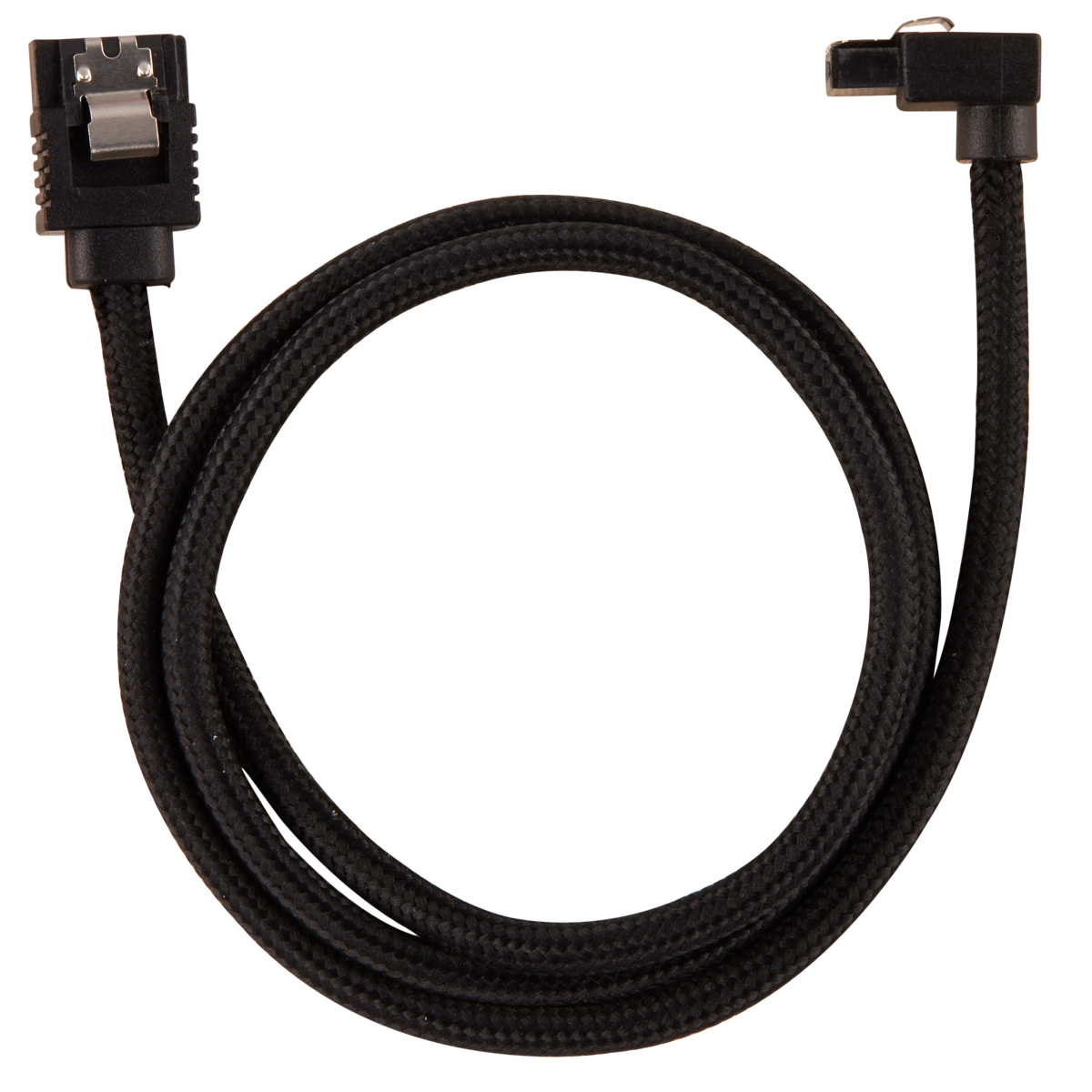 Corsair SATA gainé coudé - 60 cm - noir