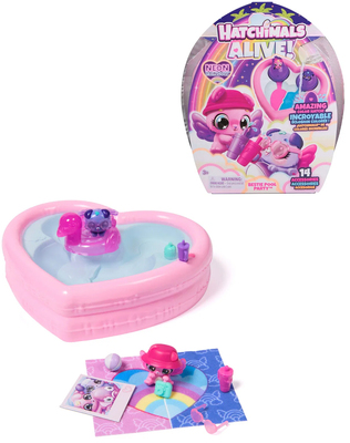 Hatchimals Alive Bestie Pool Party Lekesett