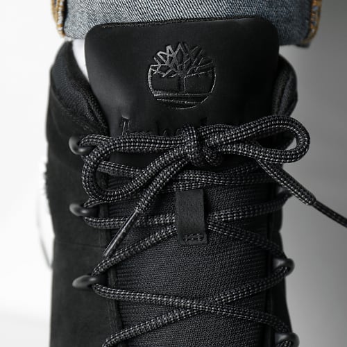 Baskets Sprint Trekker Mid A5SB7 Black Nubuck White