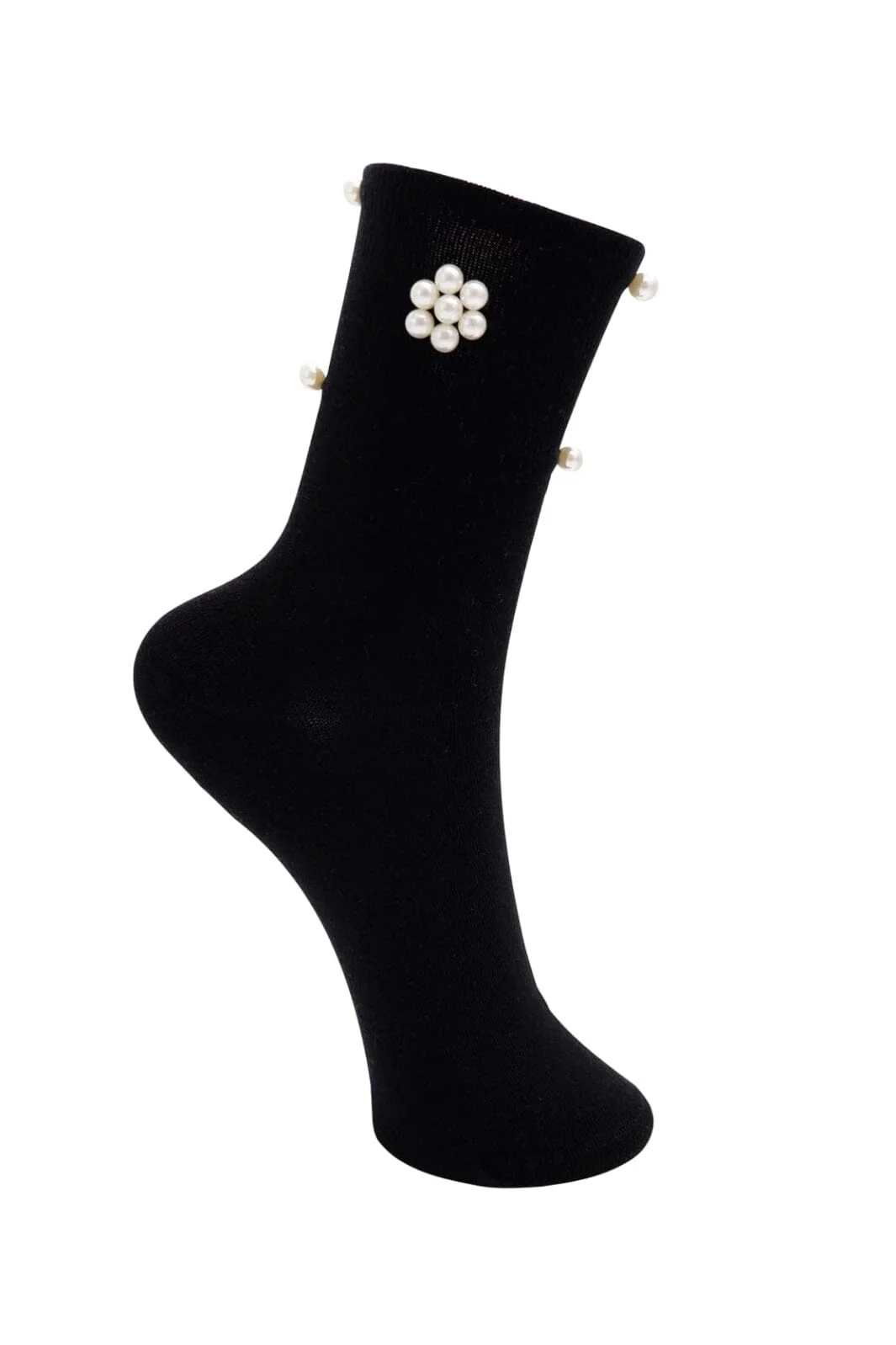 Black Colour Bcdiva Pearl Sock 4355
