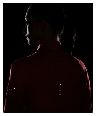 Haut 1/2 zip Nike Dri-Fit Swift UV Rouge Femme