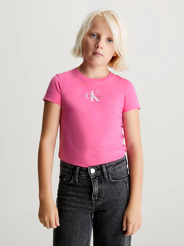 Camiseta slim fit com logo