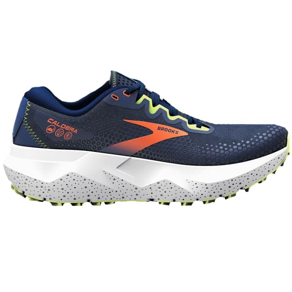 Chaussure trail BROOKS CALDERA 6 NAVY/FIRECRACKER/SHARP GREEN