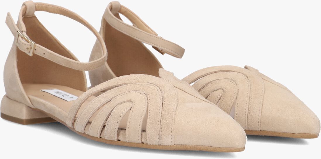 beige notre-v platte sandalen 12264