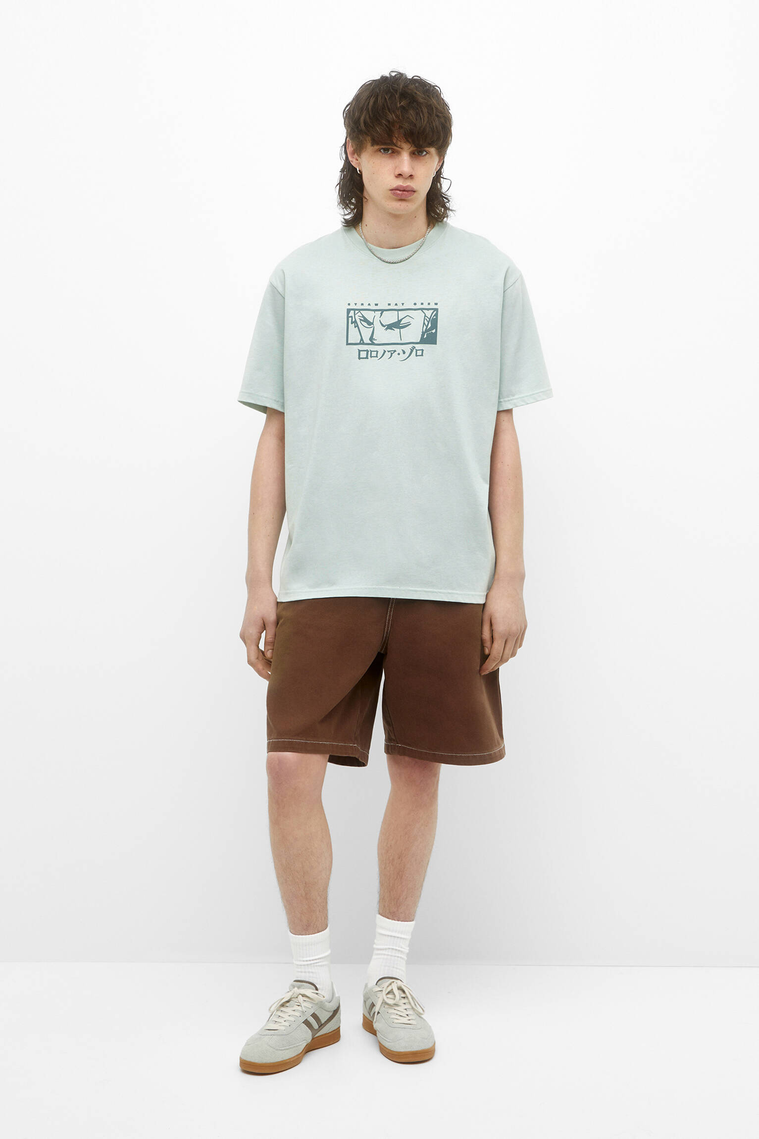 CAMISETA ONE PIECE - VERDE