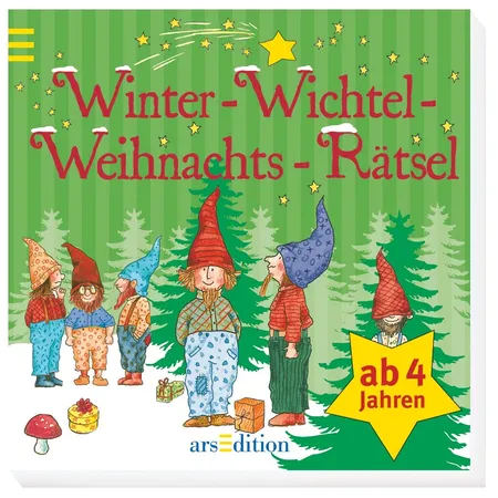 ars Edition Winter-Wichtel-Weihnachts-Rätsel