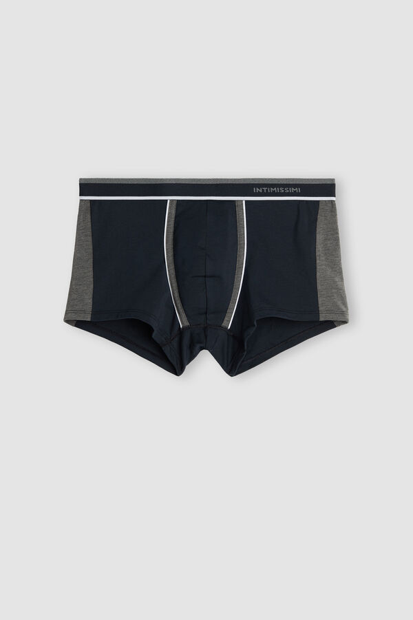 Cuecas Boxer de Algodão Elástico Bicolor Supima®