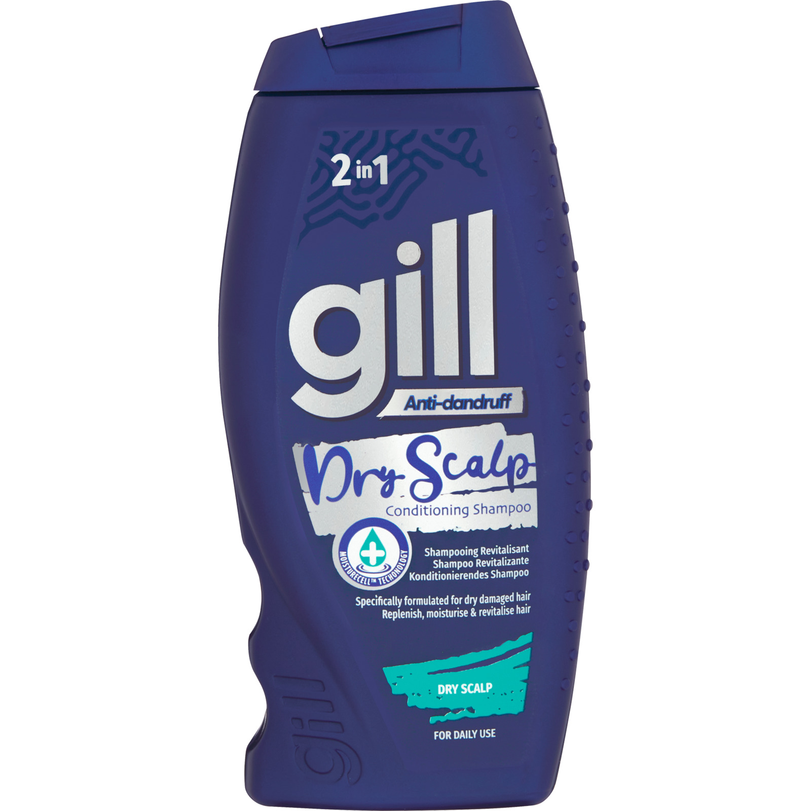 Gill Shampoo 2 in 1 trockenen Kopfhaut 200 ml