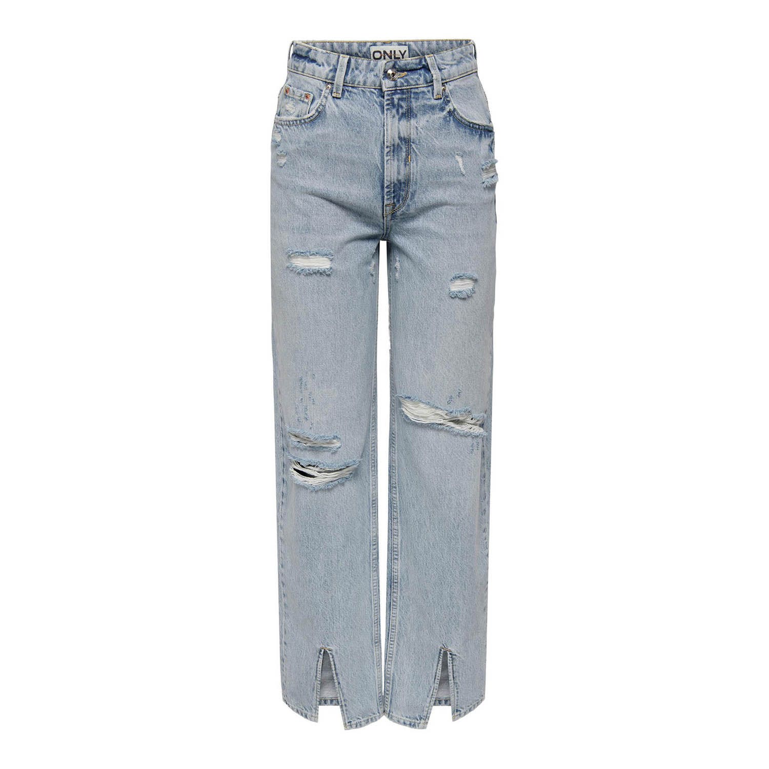 Only  Astrid High Waist Wide Split Denim