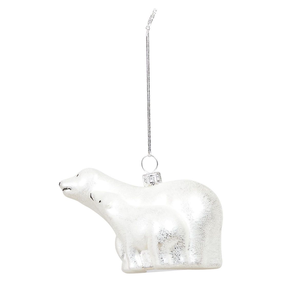 Glassdekor isbjørn Icebear