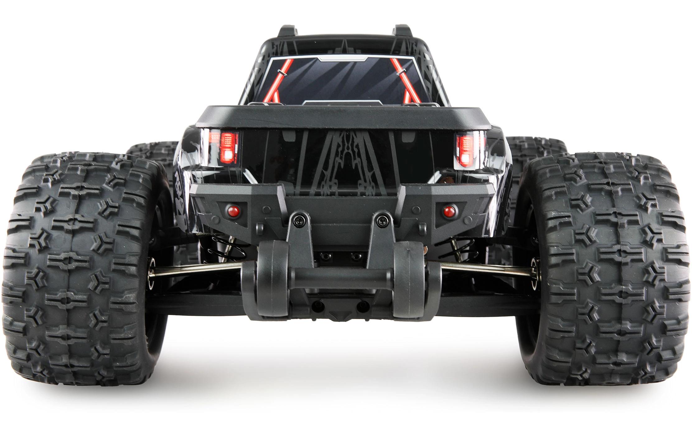 Monster Truck Hyper Go MTX10 1:10, ARTR, Schwarz<br>Off-Road RC-Modellauto mit leistungsstarken, überdimensionierten und einstellbaren Öldruckstossdämpfern für volle Kontrolle im harten Off-Road-Einsatz