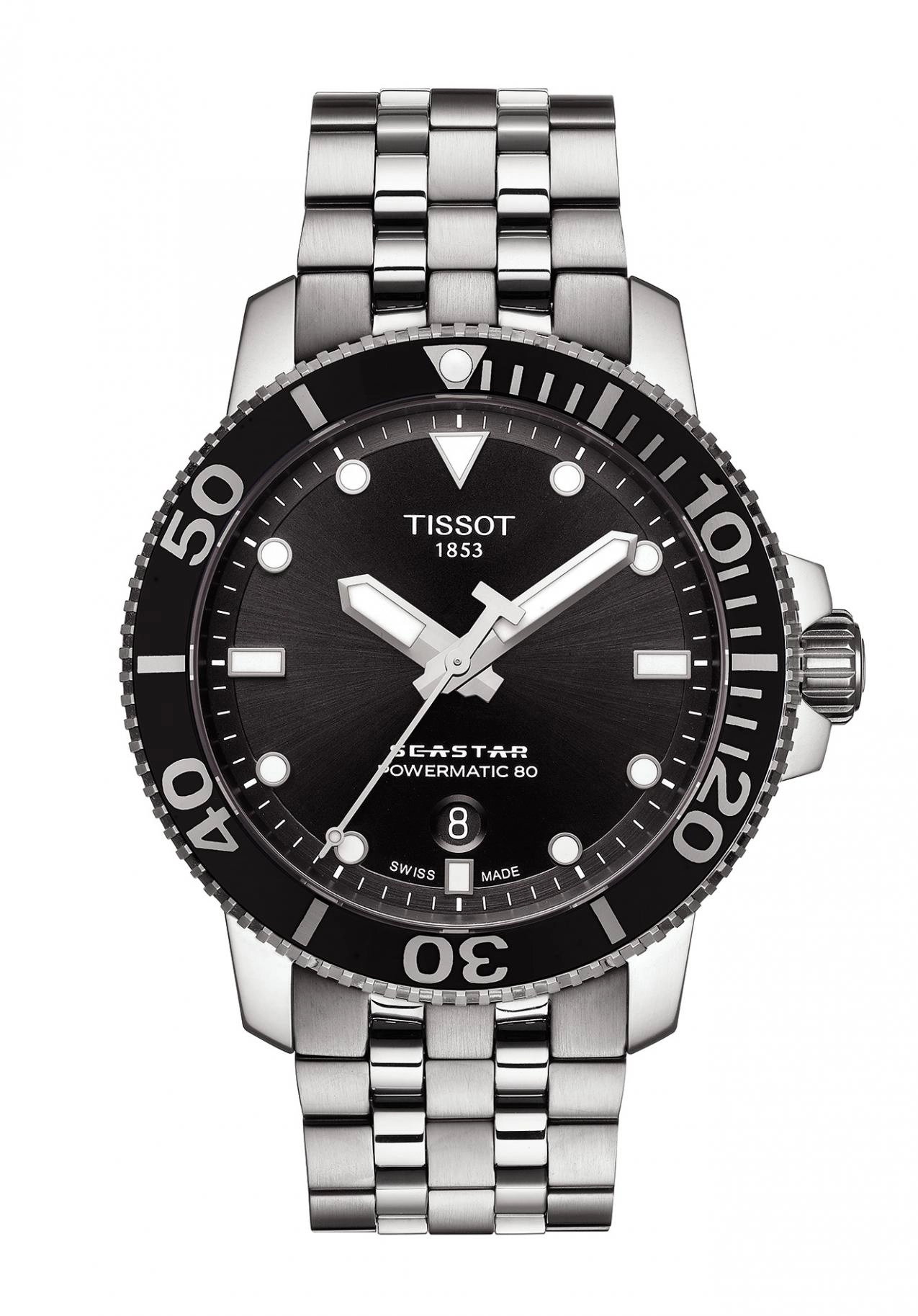 Tissot Seastar 1000 Taucheruhr Automatik Schwarz