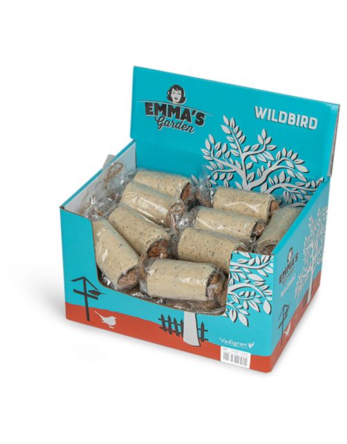Emma's Garden Cilinder Noten & Insecten - Vogelvoer - 350 g