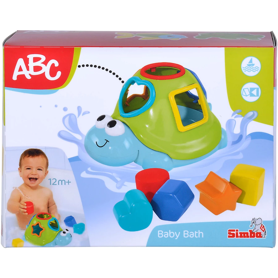 Simba Toys ABC Schwimmende Sortierschildkröte