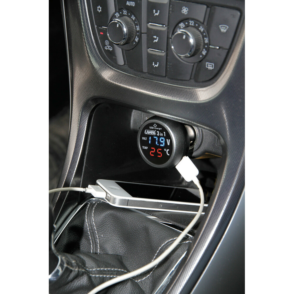 Lampa Smart-Plug multifunctionele stekker - 12/24 volt