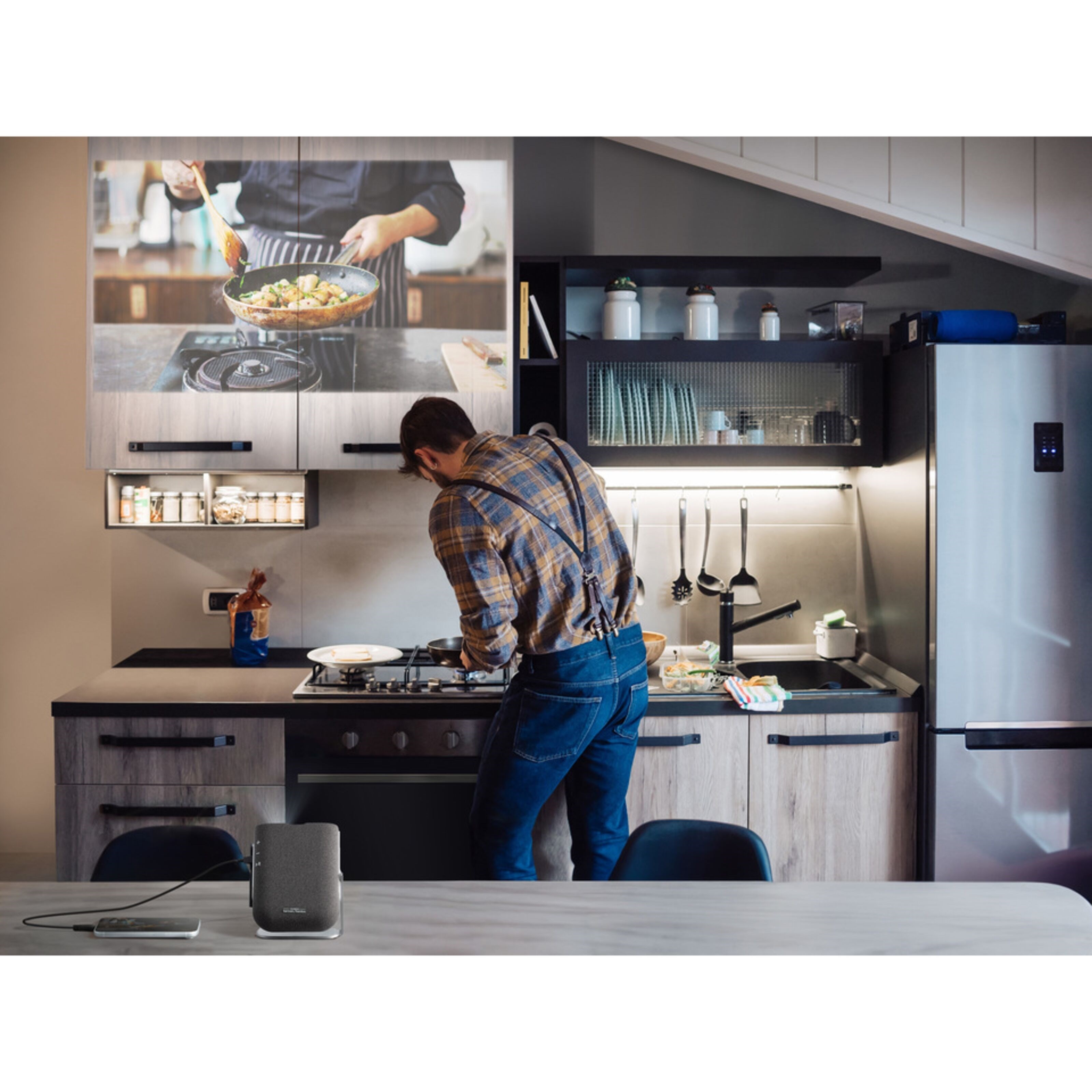 ViewSonic Portabel projektor M1XG med Harman Kardon-høyttaler