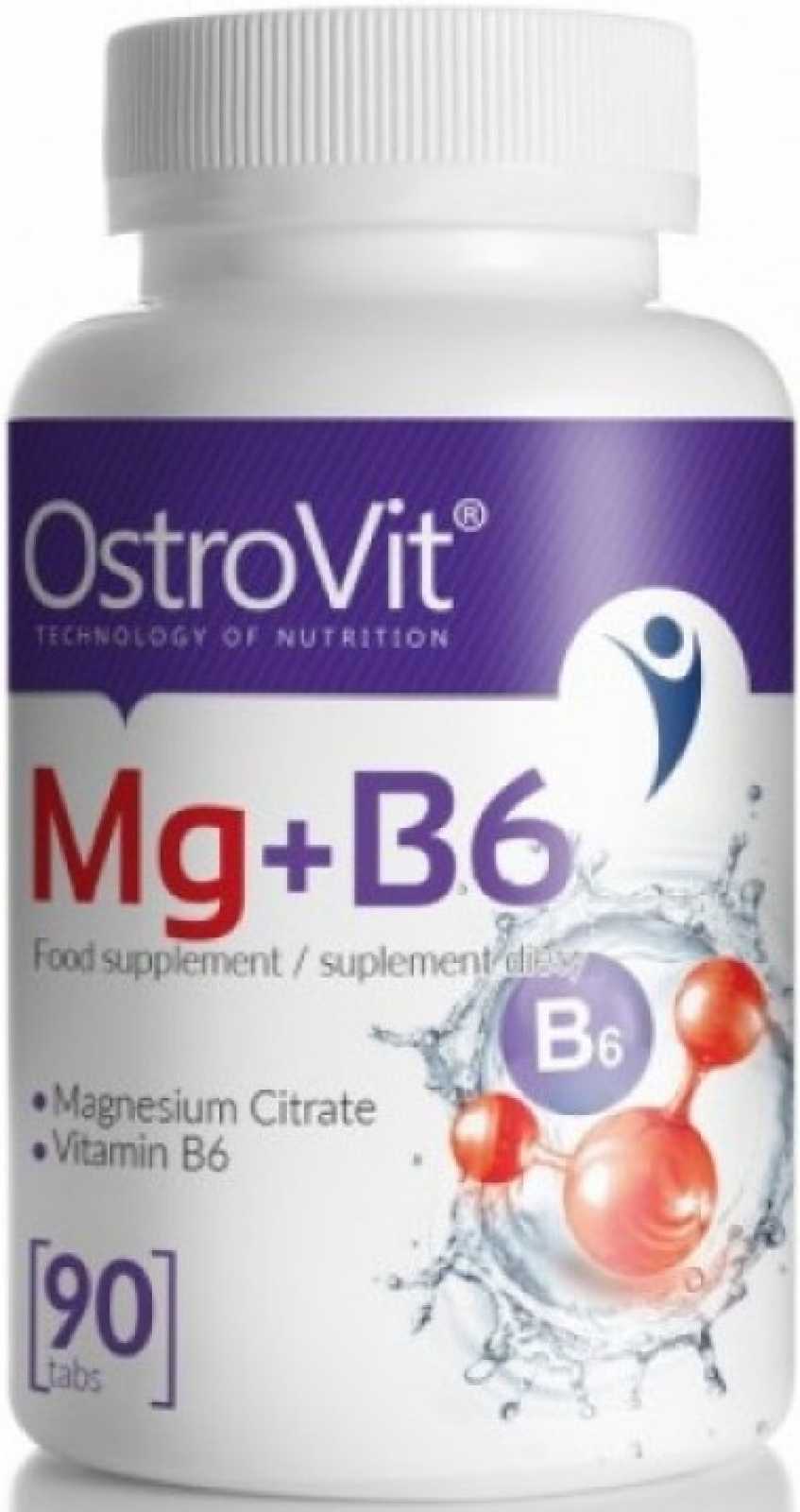 OstroVit MG + B6 90 comprimidos