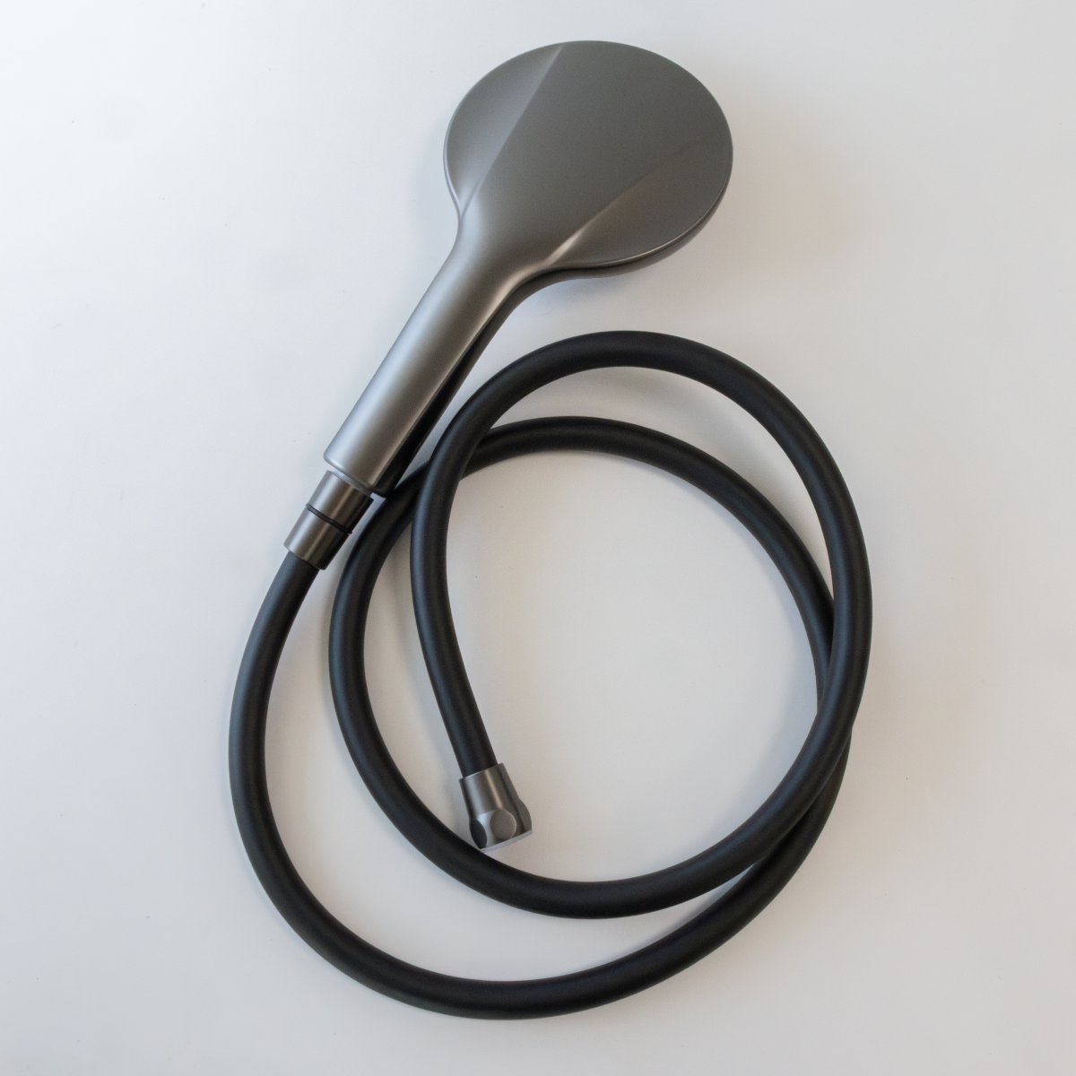 Saniclear Iron Pro 2 standen douchekop met zwarte slang verouderd ijzer - gunmetal