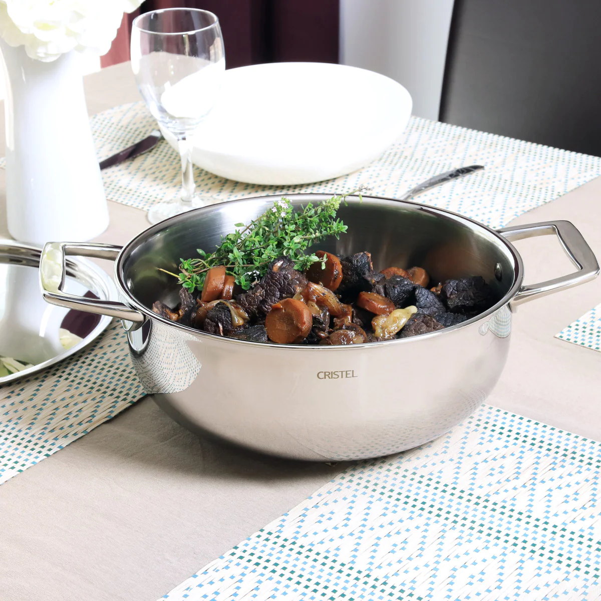 Faitout inox Castel'Pro 16cm Cristel