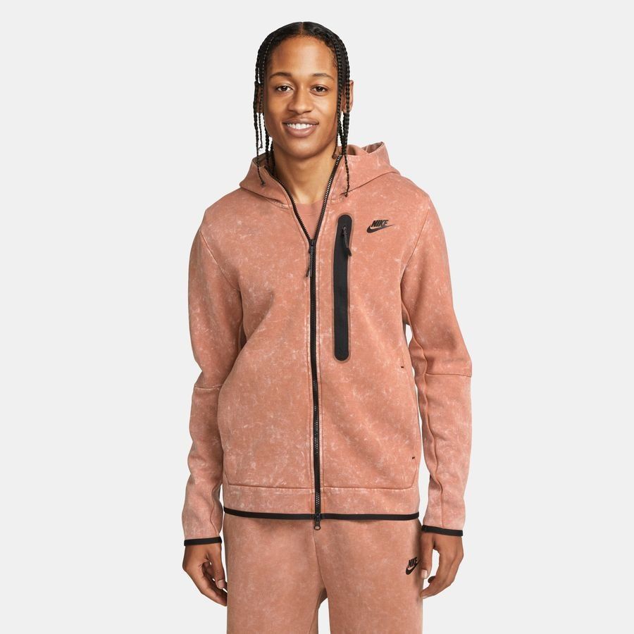 Nike Sweat à Capuche NSW Tech Fleece - Marron/Noir