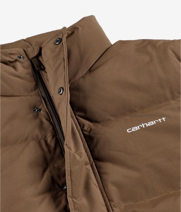 Carhartt WIP Danville Jacke (chocolate white)