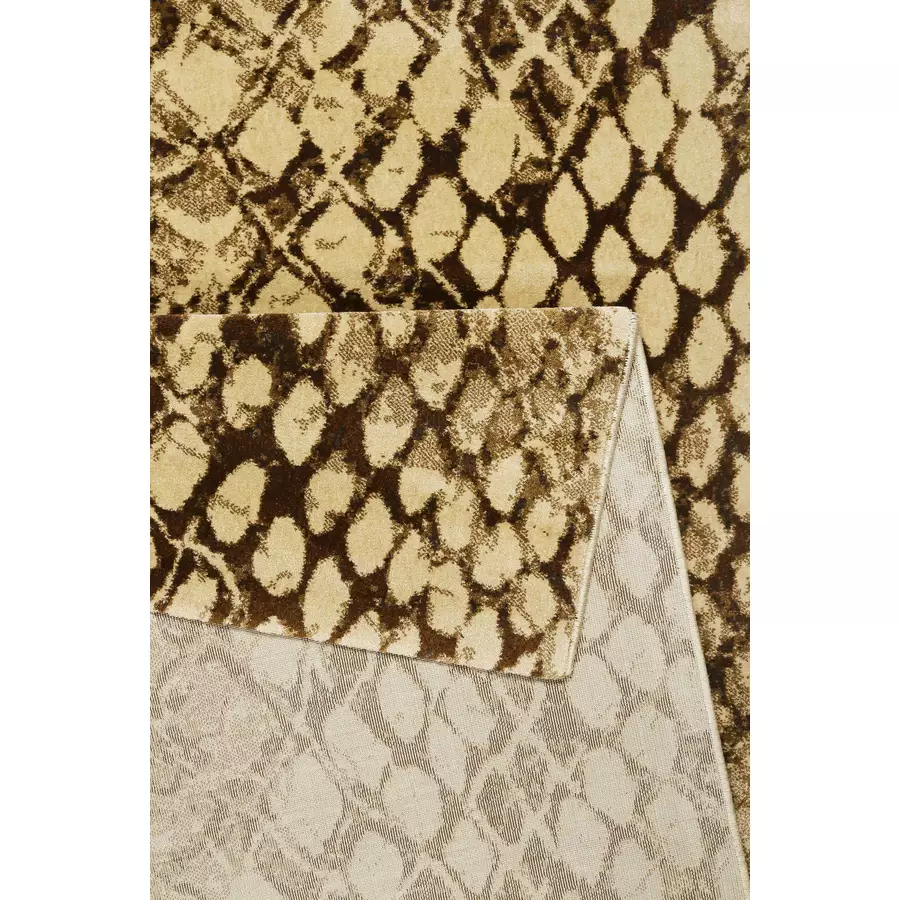 Wecon home Kurzflorteppich Snake beige