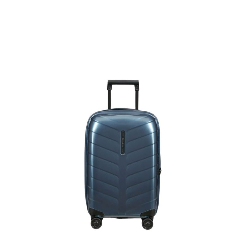 Valise cabine rigide extensible Attrix 55 cm Steel Blue