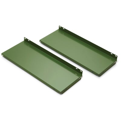 Boden zu Regal Industrie, RAL 6011 Resedagrün