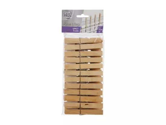 Lot de 24 Pinces à Linge 