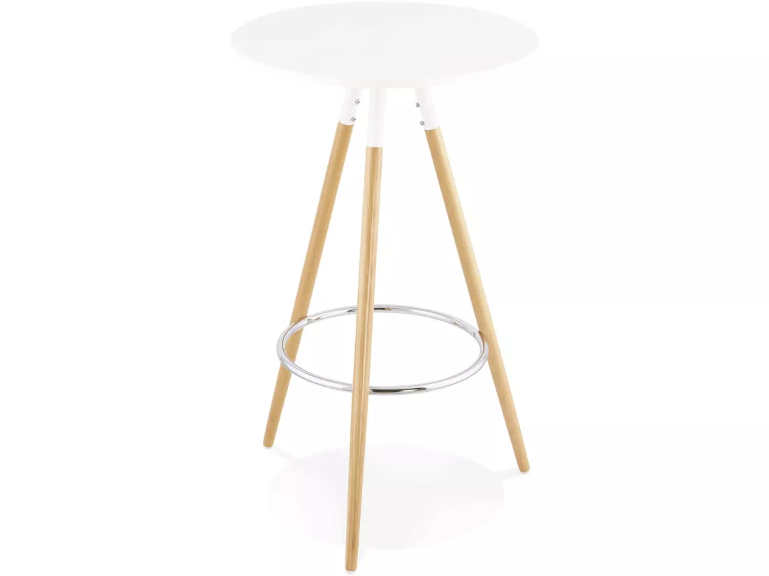 Table haute bar design larry