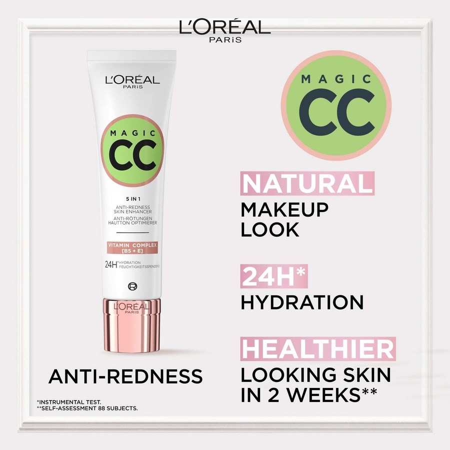 L'Oréal Paris Magic CC Cream 1 Anti Redness 30ml