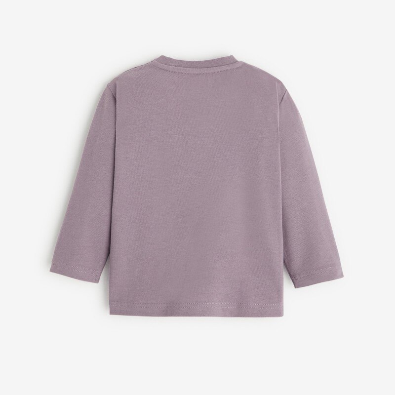 T-shirt bébé garçon violet en coton biologique Catimini Mauve Violet